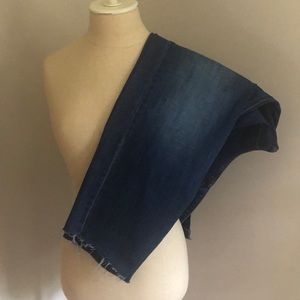 Levi’s Wedgie Skinny Jeans Raw Hem 22